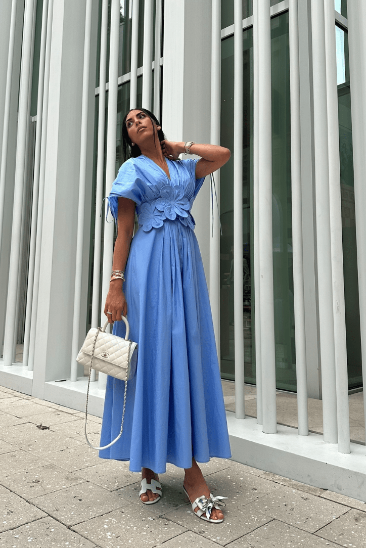 Women's maxi floral dress