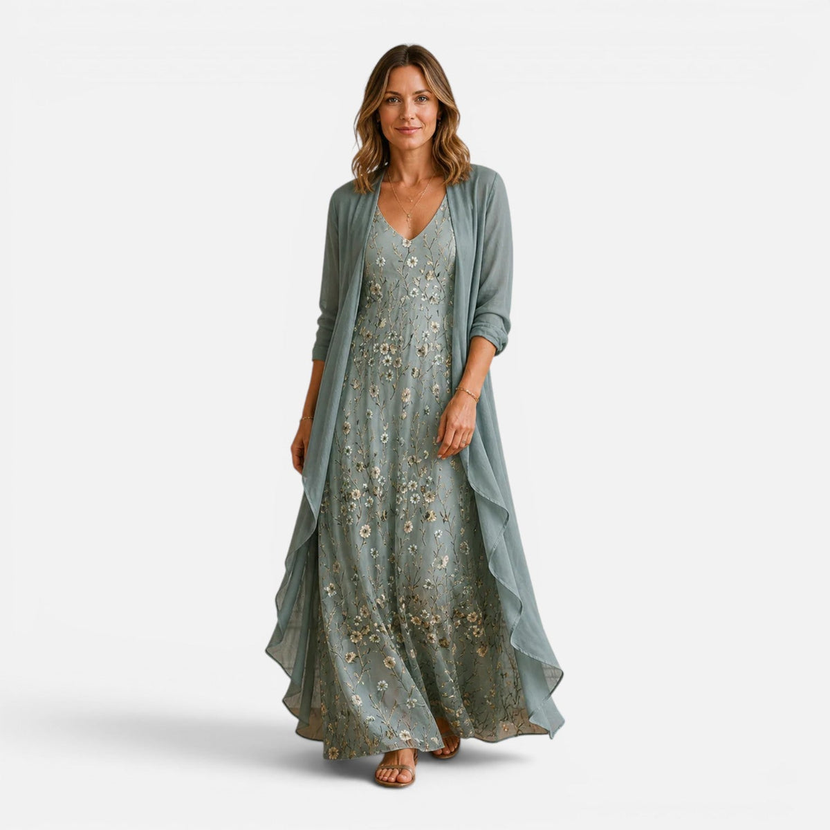 Women's dress and jacket set