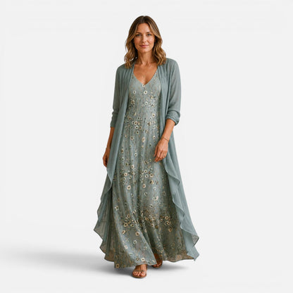 Women's dress and jacket set
