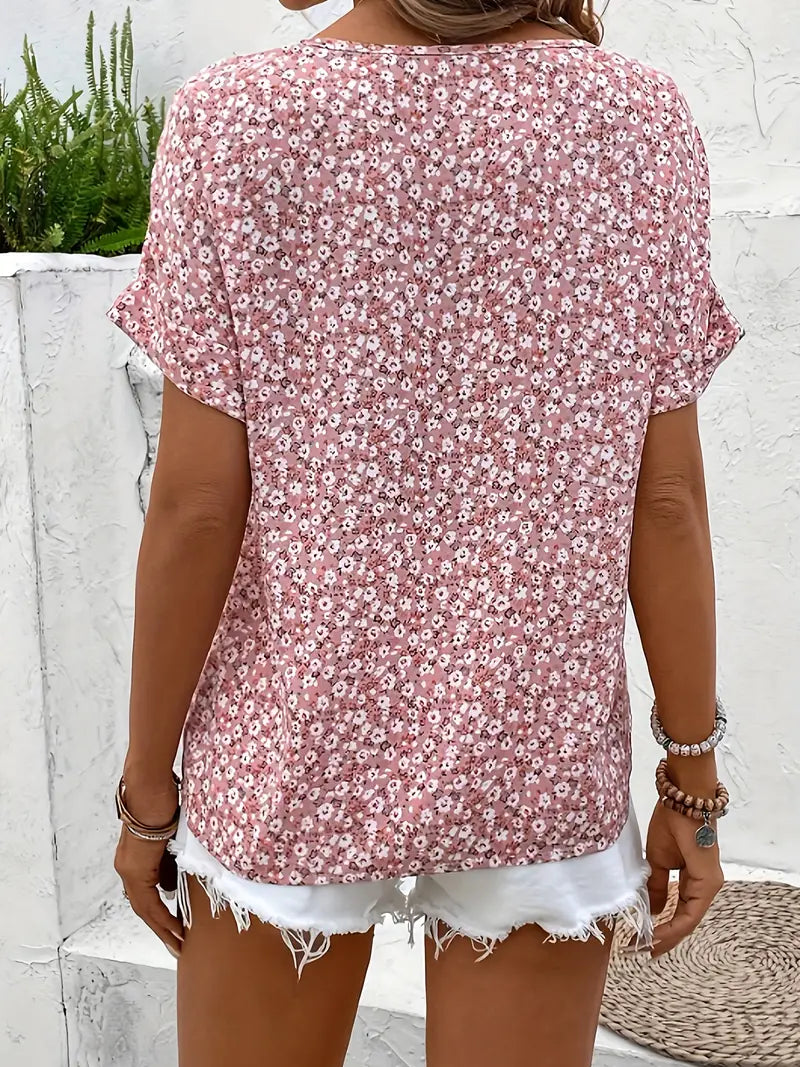 Women's floral blouse