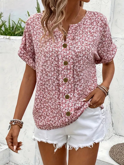 Women's floral blouse
