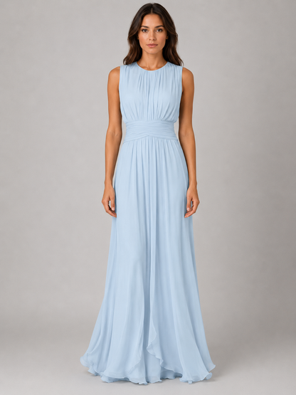 Women's maxi ruched dress