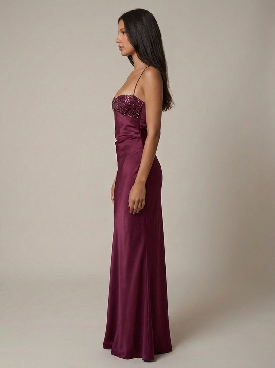 Women's maxi halter-neck dress