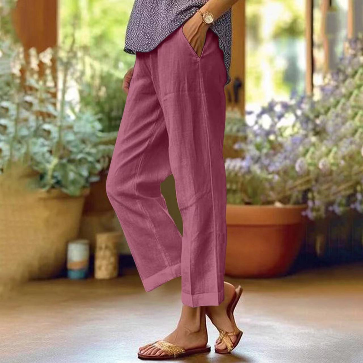 Women's wide-leg pants
