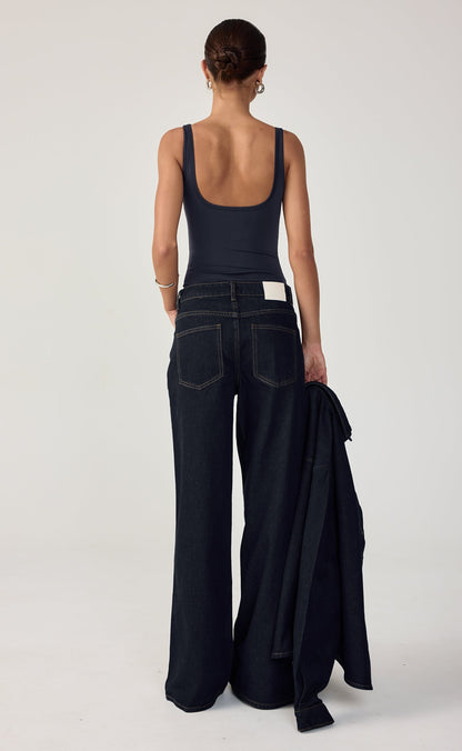 Lukas Bodysuit Navy - Charcoal Clothing