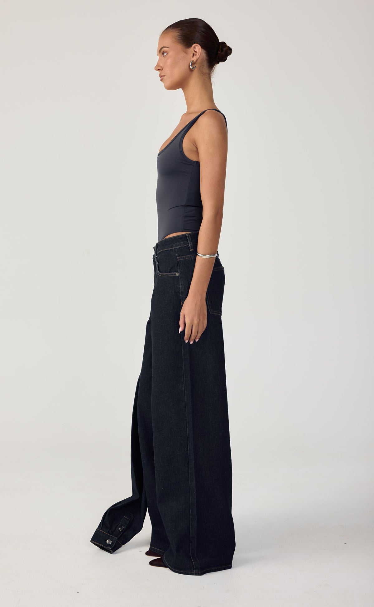 Lukas Bodysuit Navy - Charcoal Clothing