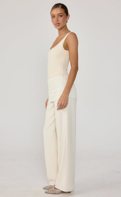 Lukas Bodysuit Oat - Charcoal Clothing