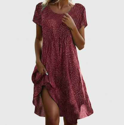 Women's A-line mini dress