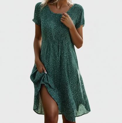 Women's A-line mini dress