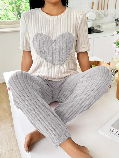 Women's Pajama Set in Grey