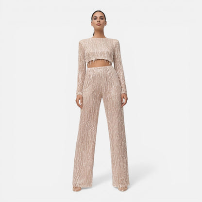Women's top and trousers set