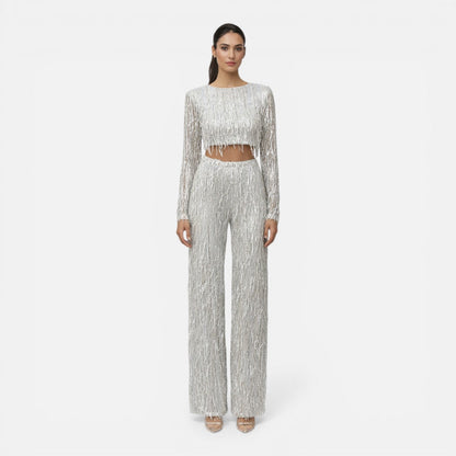 Women's top and trousers set