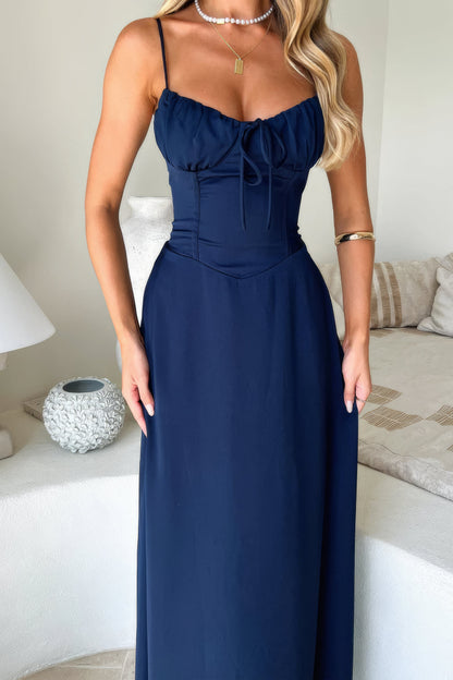 Women's A-line maxi dress