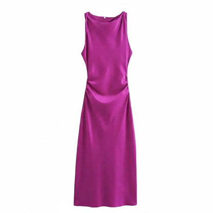 Midi sleeveless dress
