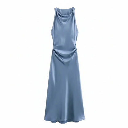Midi sleeveless dress