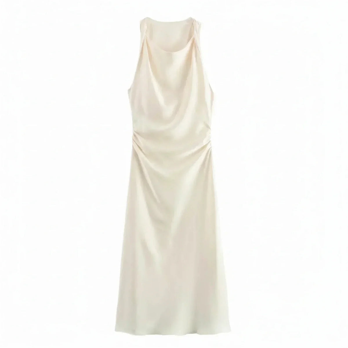 Midi sleeveless dress