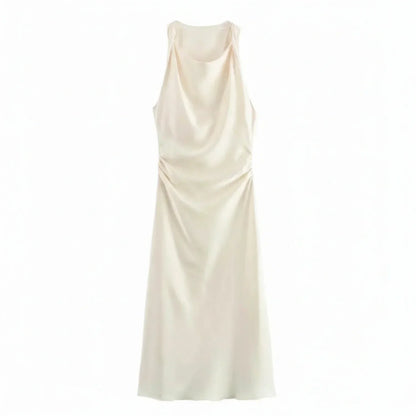 Midi sleeveless dress