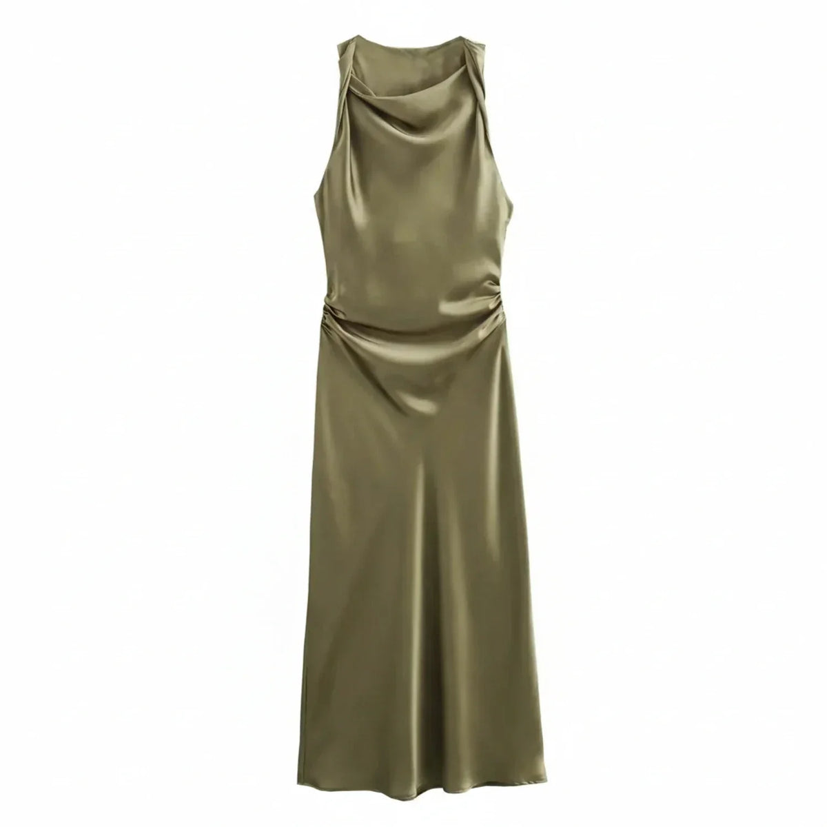 Midi sleeveless dress