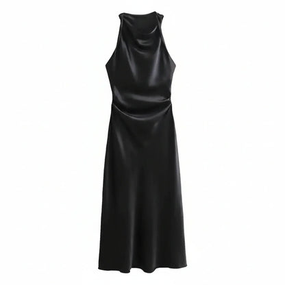 Midi sleeveless dress