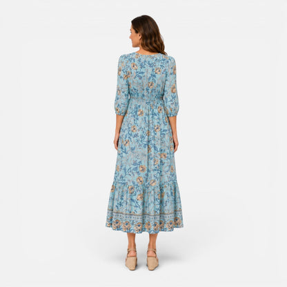 Women's midi floral dress