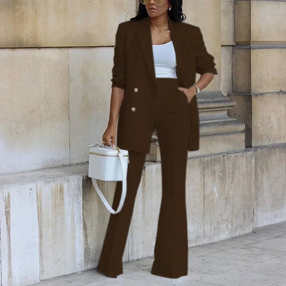 Blazer and trousers set