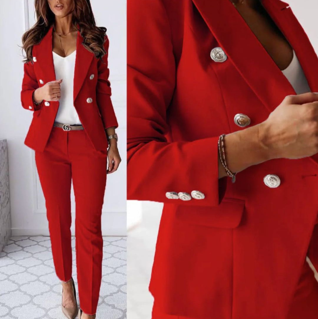 Blazer and trousers set