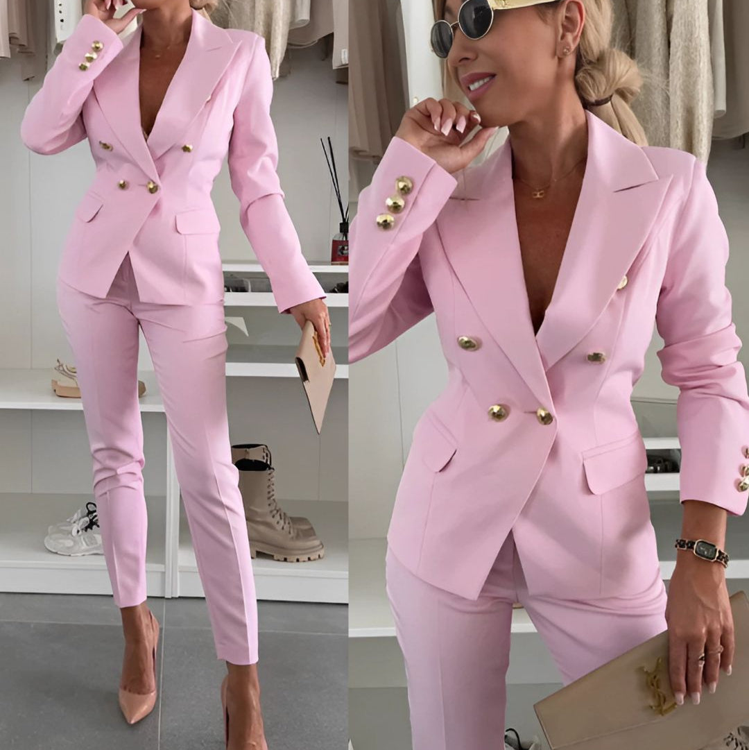 Blazer and trousers set