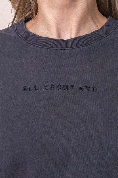 T-shirt with a round neckline