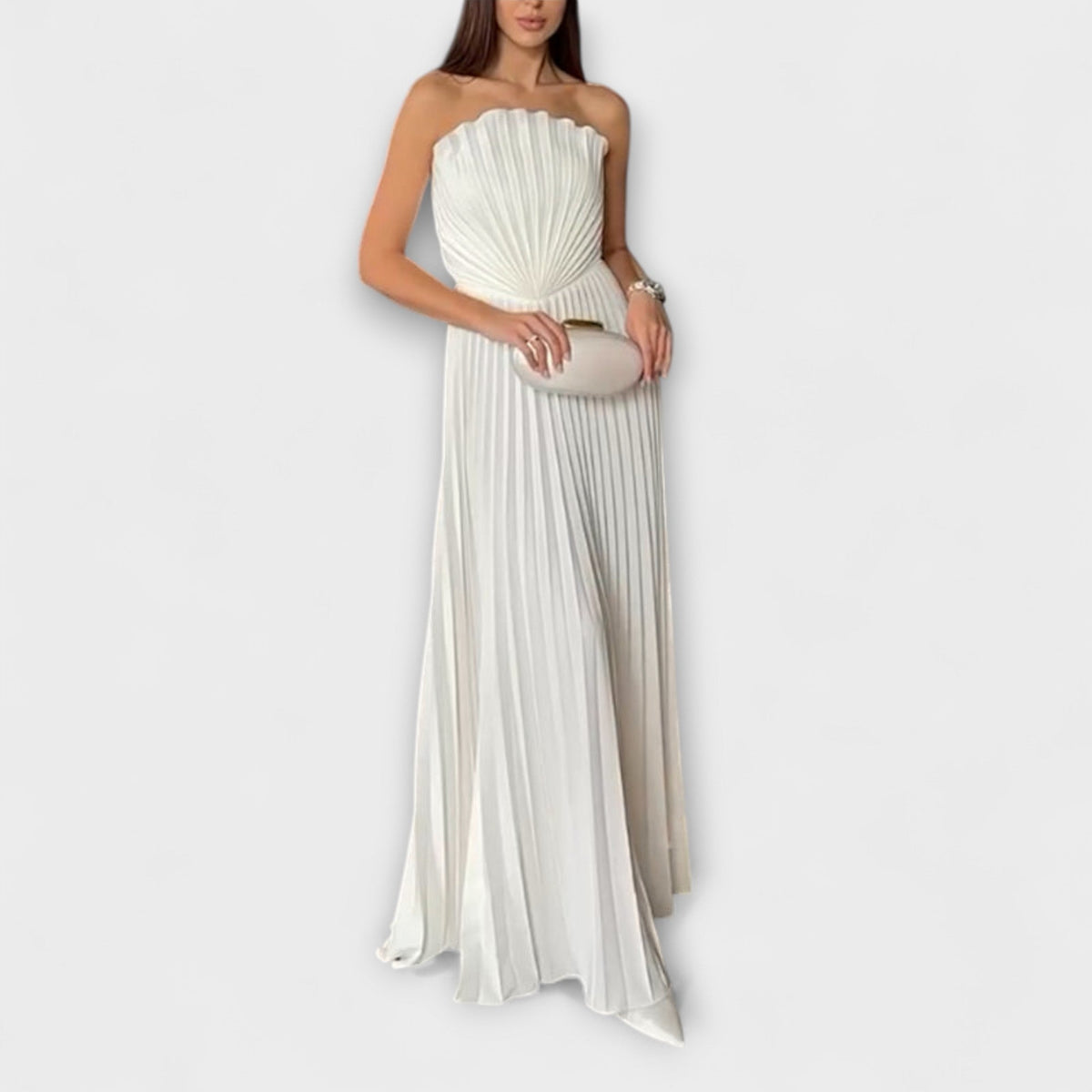 Athena - Stylish Pleated Dress for Any Occasion