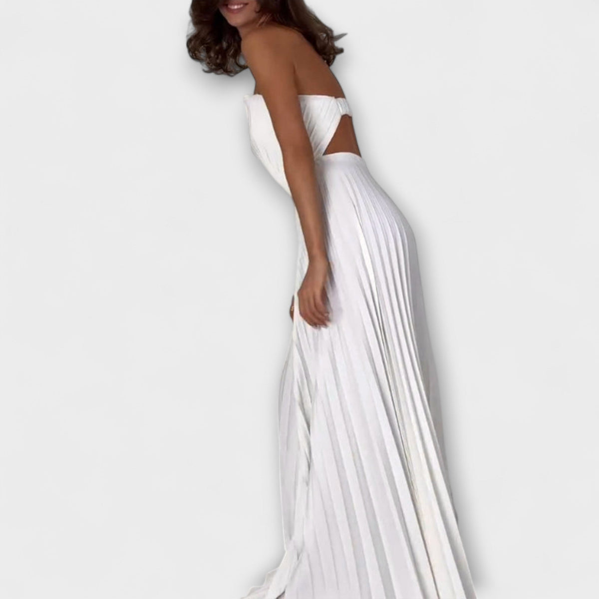 Athena - Stylish Pleated Dress for Any Occasion